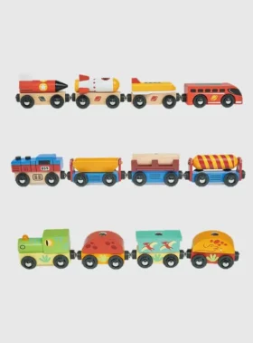 Pacchetto di giocattoli per bambini piccoli “Adventure Trains”