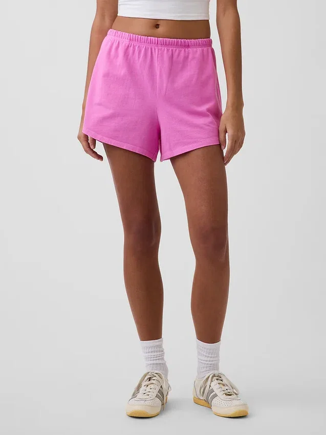 Pantaloncini a delfino in maglia da 3"