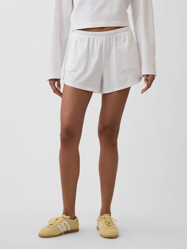 Pantaloncini a delfino in maglia da 3"