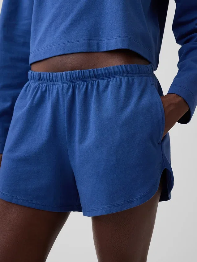 Pantaloncini a delfino in maglia da 3"