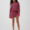 Pantaloncini a righe all'uncinetto per bambini