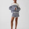 Pantaloncini a righe all'uncinetto per bambini