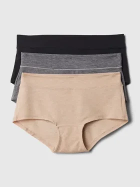 Pantaloncini a vita bassa Breathe (confezione da 3)