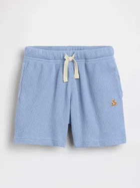 Pantaloncini a waffle neonato & bebè con vestibilità a pantaloncino
