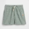 Pantaloncini a waffle neonato & bebè con vestibilità a pantaloncino