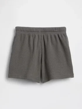Pantaloncini a waffle neonato & bebè con vestibilità a pantaloncino