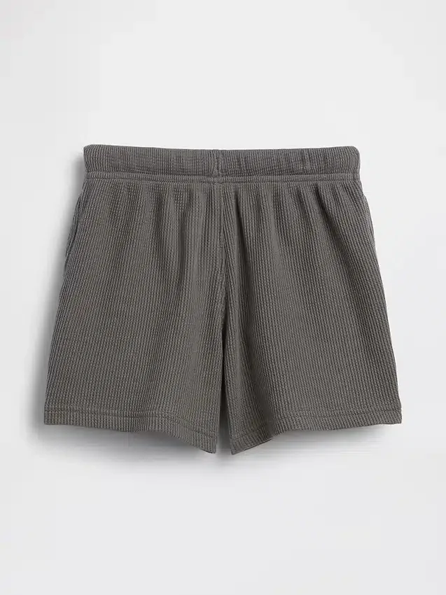 Pantaloncini a waffle neonato & bebè con vestibilità a pantaloncino