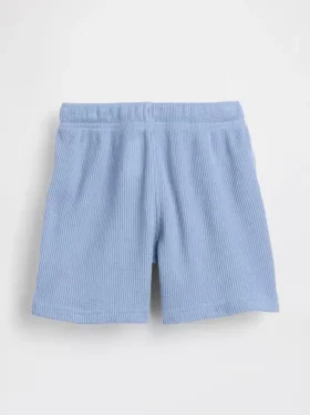 Pantaloncini a waffle neonato & bebè con vestibilità a pantaloncino