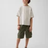 Pantaloncini cargo da bambino dal taglio comodo