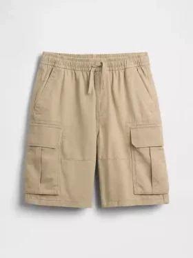 Pantaloncini cargo da bambino dal taglio comodo