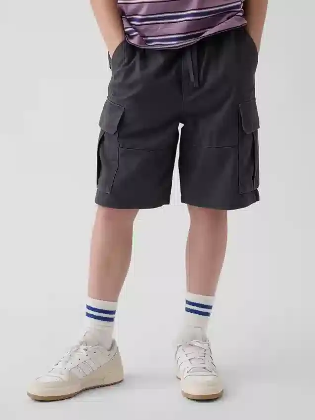 Pantaloncini cargo da bambino dal taglio comodo