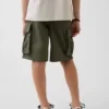 Pantaloncini cargo da bambino dal taglio comodo