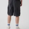 Pantaloncini cargo da bambino dal taglio comodo