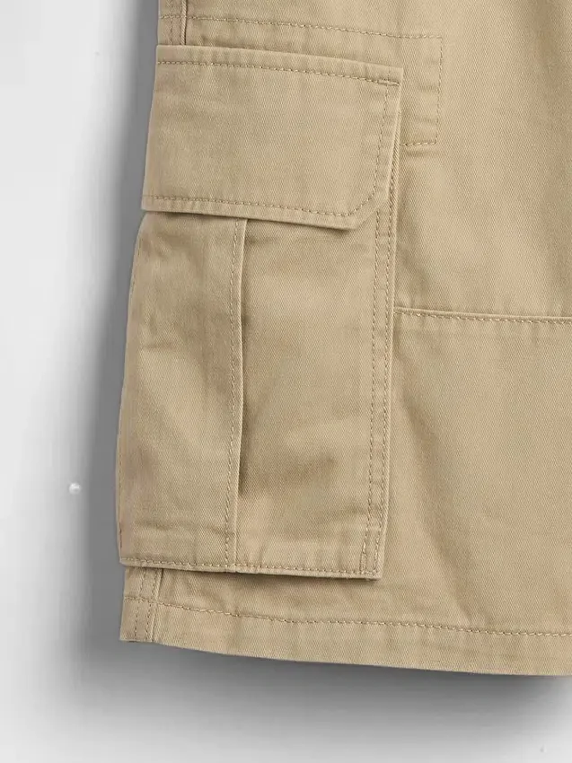Pantaloncini cargo da bambino dal taglio comodo