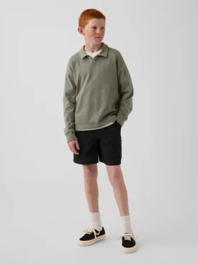 Pantaloncini cargo da bambino dal taglio comodo e ad asciugatura rapida