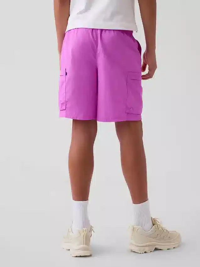 Pantaloncini cargo da bambino dal taglio comodo e ad asciugatura rapida