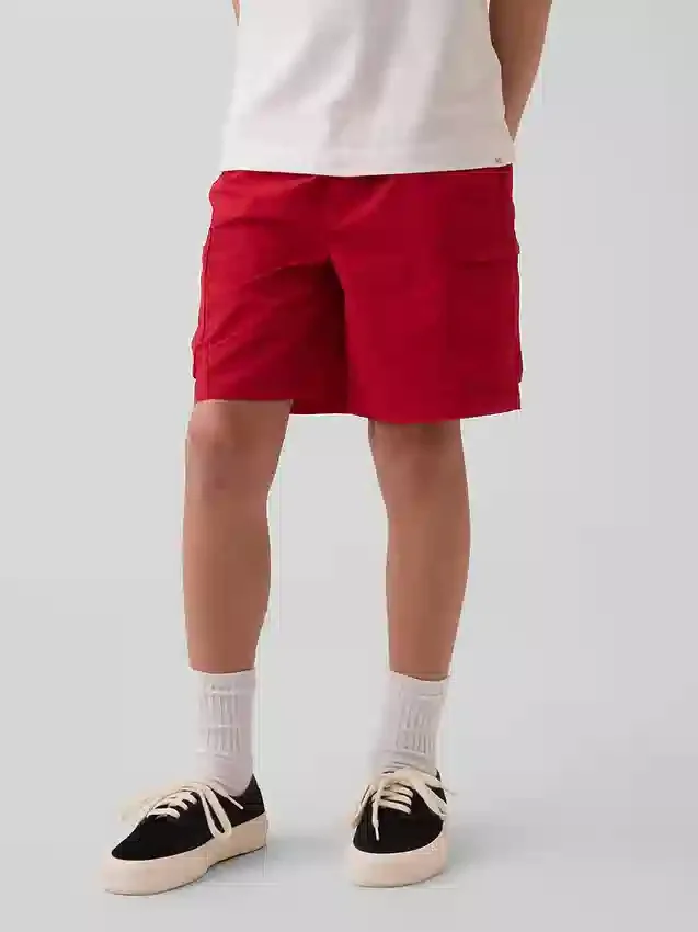 Pantaloncini cargo da bambino dal taglio comodo e ad asciugatura rapida
