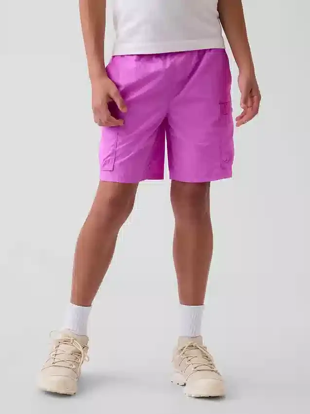Pantaloncini cargo da bambino dal taglio comodo e ad asciugatura rapida