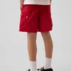 Pantaloncini cargo da bambino dal taglio comodo e ad asciugatura rapida