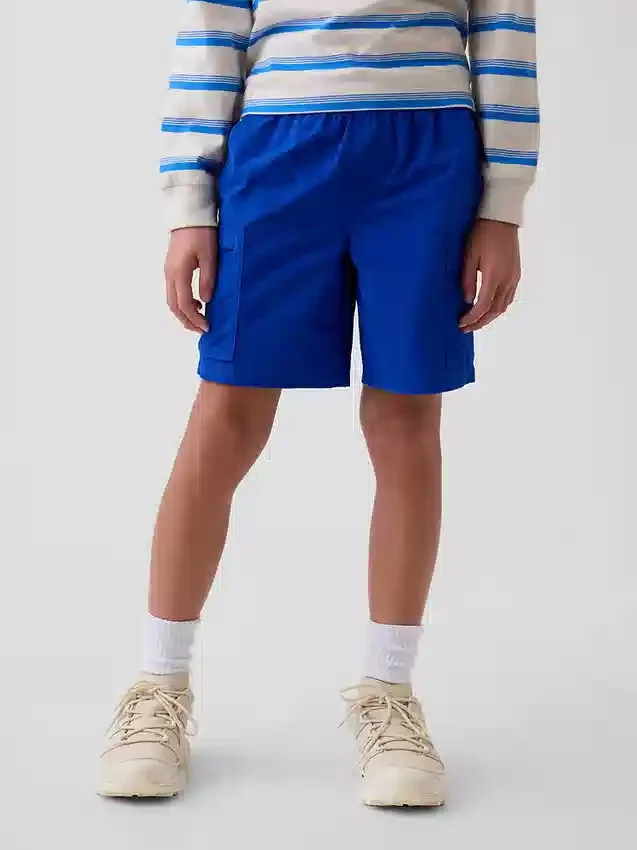 Pantaloncini cargo da bambino dal taglio comodo e ad asciugatura rapida