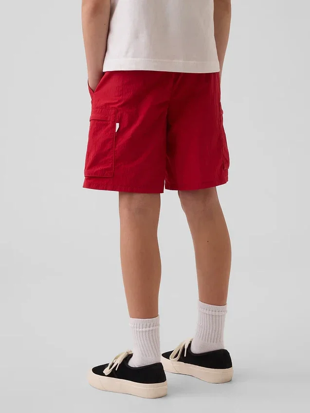 Pantaloncini cargo da bambino dal taglio comodo e ad asciugatura rapida