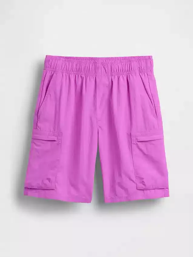 Pantaloncini cargo da bambino dal taglio comodo e ad asciugatura rapida