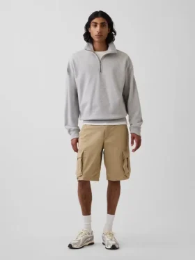 Pantaloncini cargo dal taglio rilassato da 11"