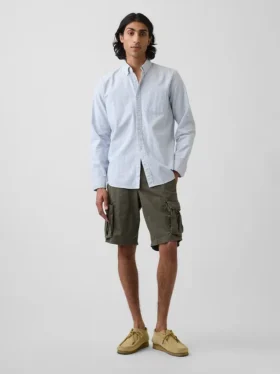 Pantaloncini cargo dal taglio rilassato da 11"