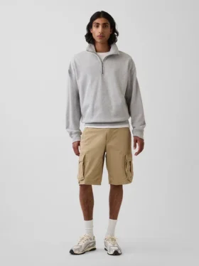 Pantaloncini cargo dal taglio rilassato da 11"