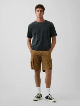 Pantaloncini cargo dal taglio rilassato da 11"