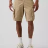 Pantaloncini cargo dal taglio rilassato da 11"