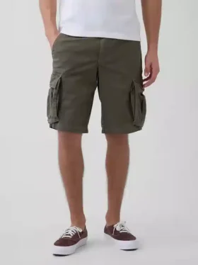 Pantaloncini cargo dal taglio rilassato da 11″