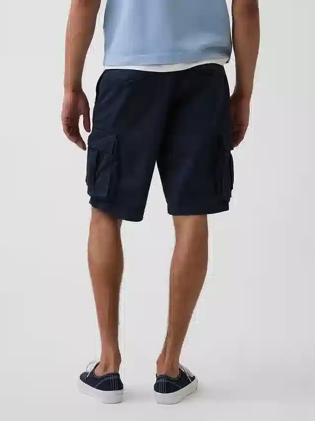 Pantaloncini cargo dal taglio rilassato da 11"