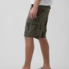 Pantaloncini cargo dal taglio rilassato da 11"