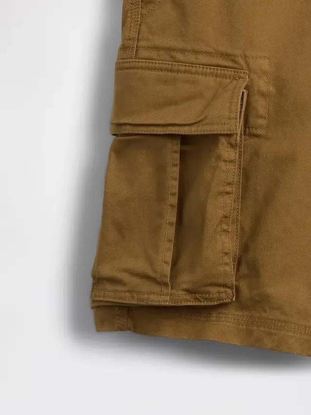 Pantaloncini cargo dal taglio rilassato da 11"