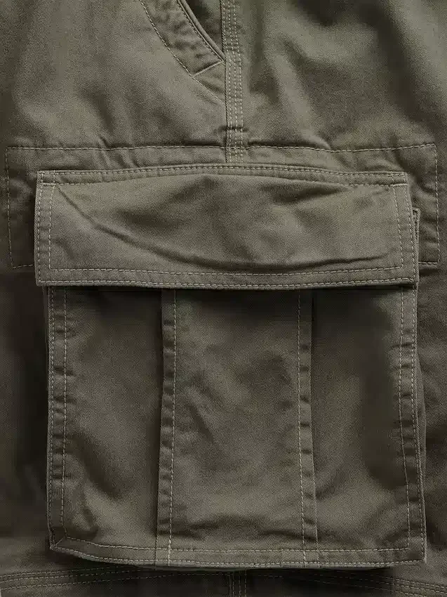 Pantaloncini cargo dal taglio rilassato da 11"