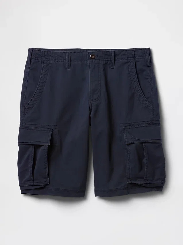 Pantaloncini cargo dal taglio rilassato da 11"