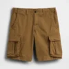Pantaloncini cargo dal taglio rilassato da 11"