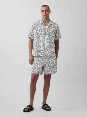 Pantaloncini comodi con texture Keith Haring