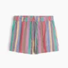 Pantaloncini comodi in garza di cotone a vita media da 4"