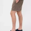Pantaloncini comodi in misto lino da 5,5"