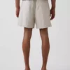 Pantaloncini comodi in misto lino da 5,5"