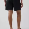 Pantaloncini comodi in misto lino da 5,5"