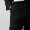 Pantaloncini comodi in misto lino da 5,5"