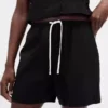 Pantaloncini comodi in misto lino da 6"