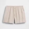Pantaloncini comodi in misto lino da 6"