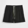 Pantaloncini comodi in misto lino da 6"