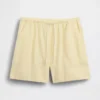 Pantaloncini comodi in misto lino da 6"
