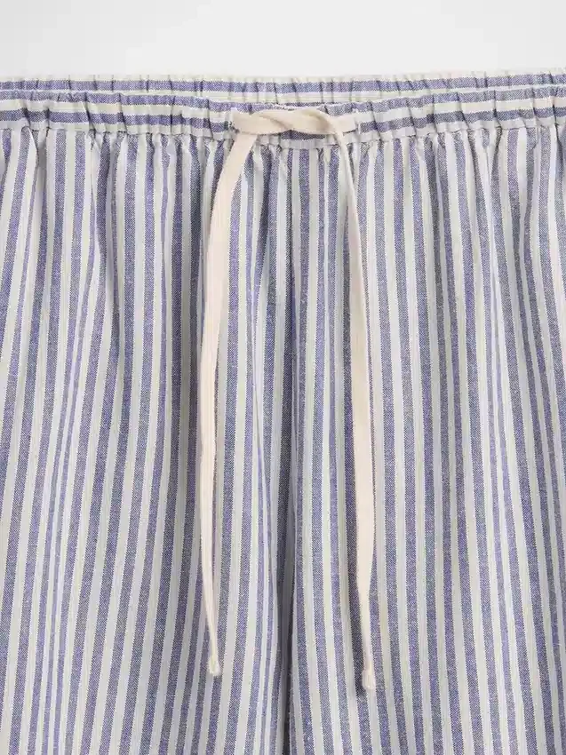 Pantaloncini comodi in misto lino da 6"
