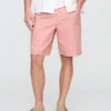 Pantaloncini comodi in misto lino e cotone da 9"